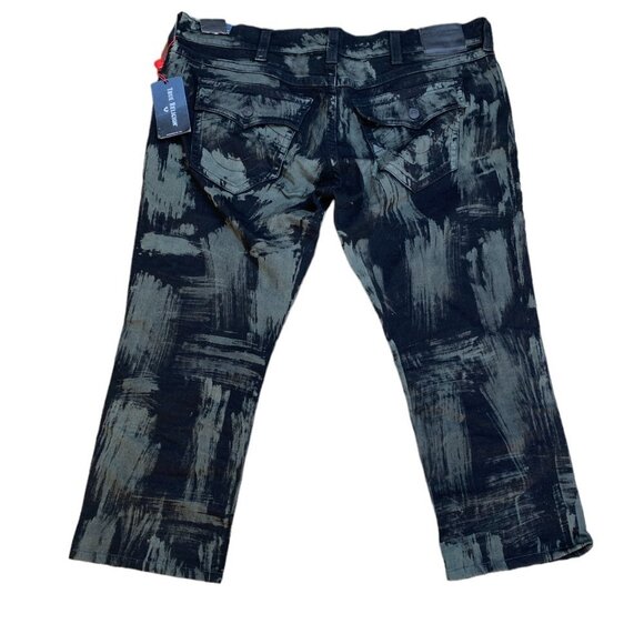 BNWT True Religion Jeans Size 44 RICKY Canva Green - Picture 6 of 9